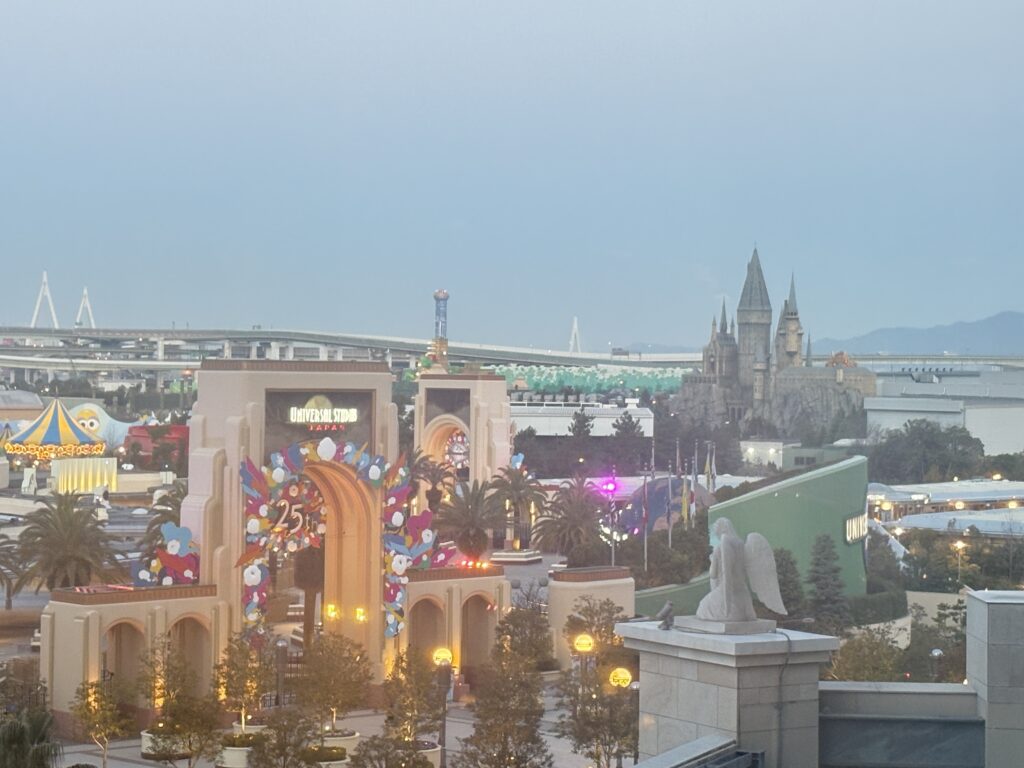 早朝・パークビューからの景色